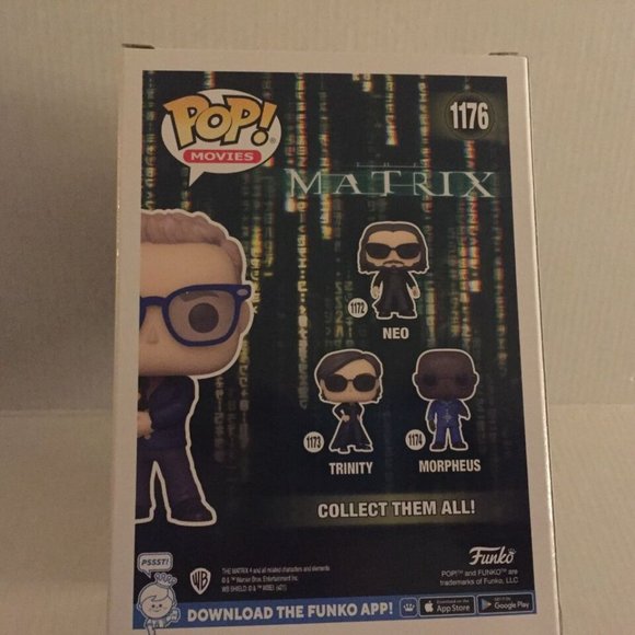 NEW Matrix The Analyst Exclusive Funko Pop Figure #1176 - Picture 5 of 8